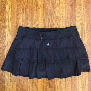 Lululemon Black Pace Rival Skirt (size 10)
